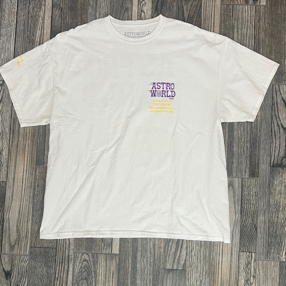 🔥🔥 TRAVIS SCOTT ASTROWORLD Cactus‎ Jack RAP Music Concert Tour  2XL - RARE! - Picture 6 of 11